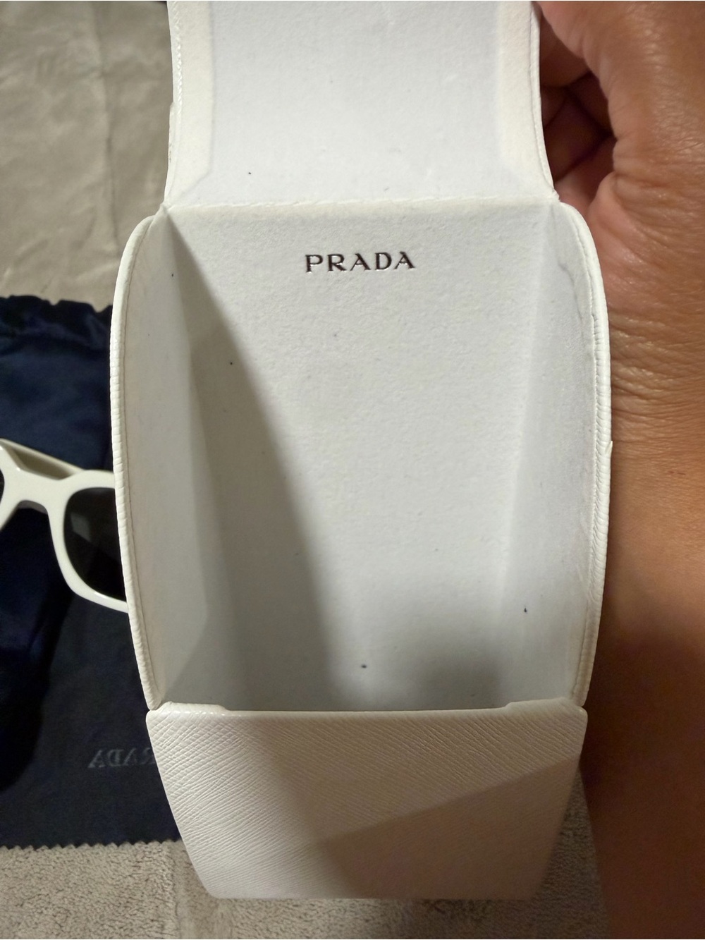 Prada White Sunglasses - Picture 16 of 16